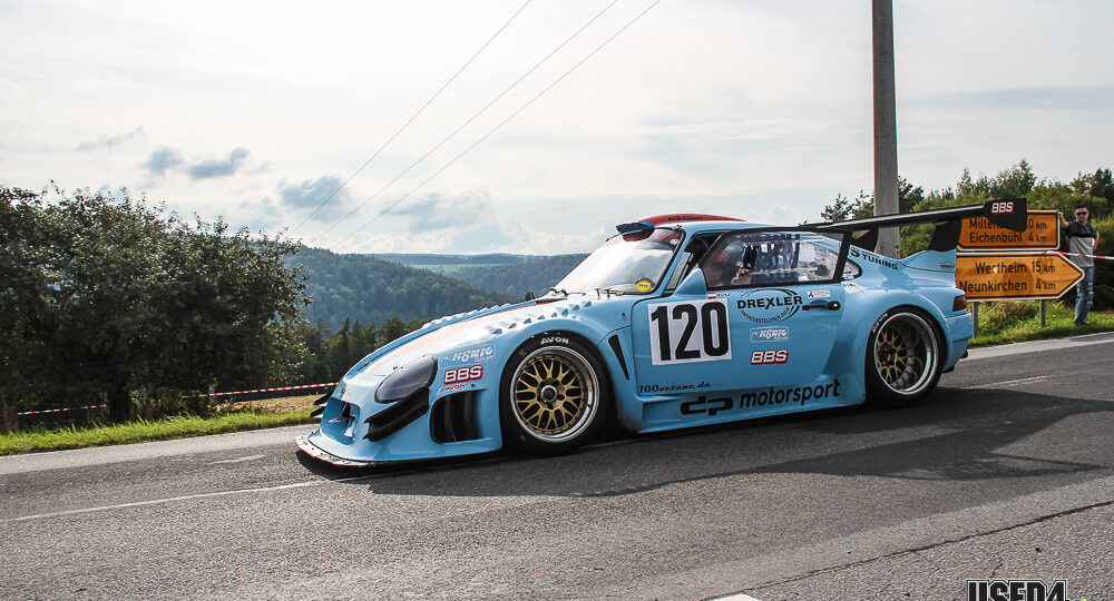 Training des 46. Bergrennens in Eichenbühl