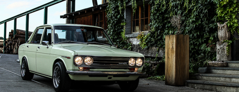 Blaue Liebe: Datsun 510 Bluebird
