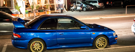 Impreza 22B: Ein Einhorn am Gardasee