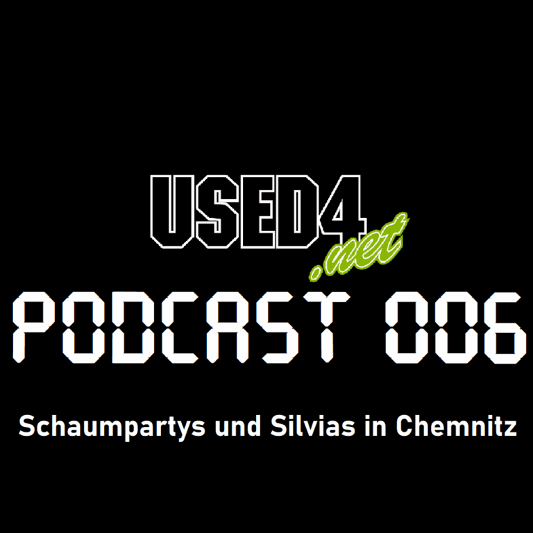 Geschützt: USED4-Podcast 006: Schaumpartys und Silvias in Chemnitz 🧼🫧