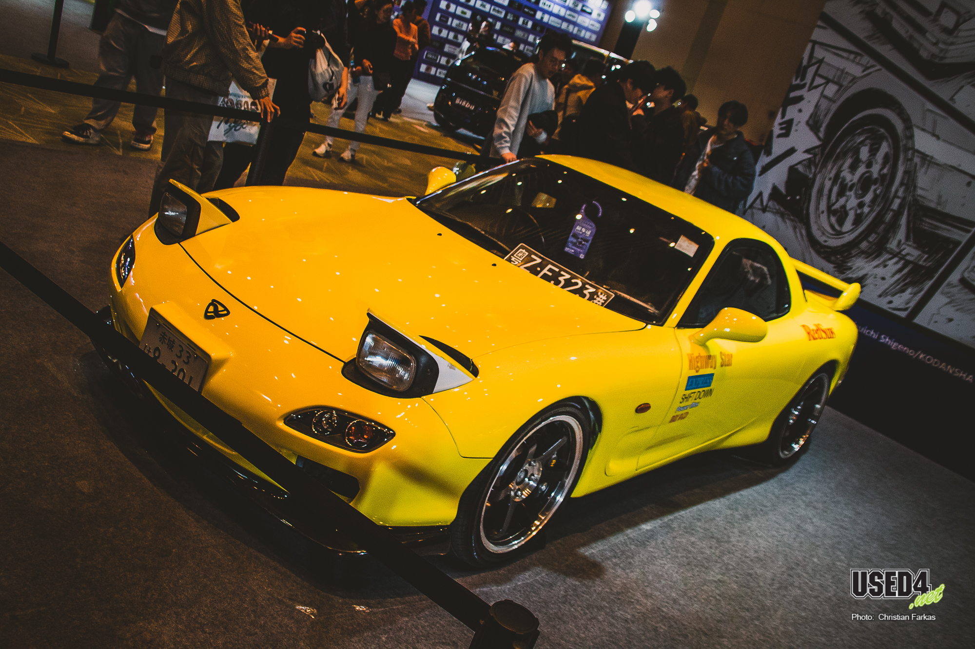 Keisuke Takahashi RX7 aus Initial D