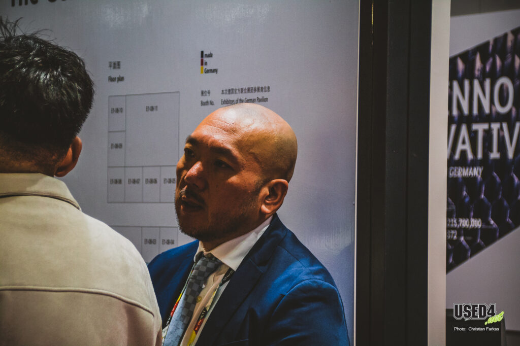 Ito, der für die Organisation des German Pavilion verantwortlich war.